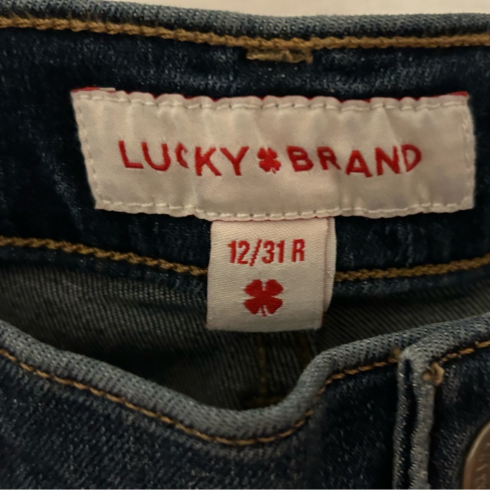 Lucky Brand Mid Rise Sweet Straight - Picture 4 of 5